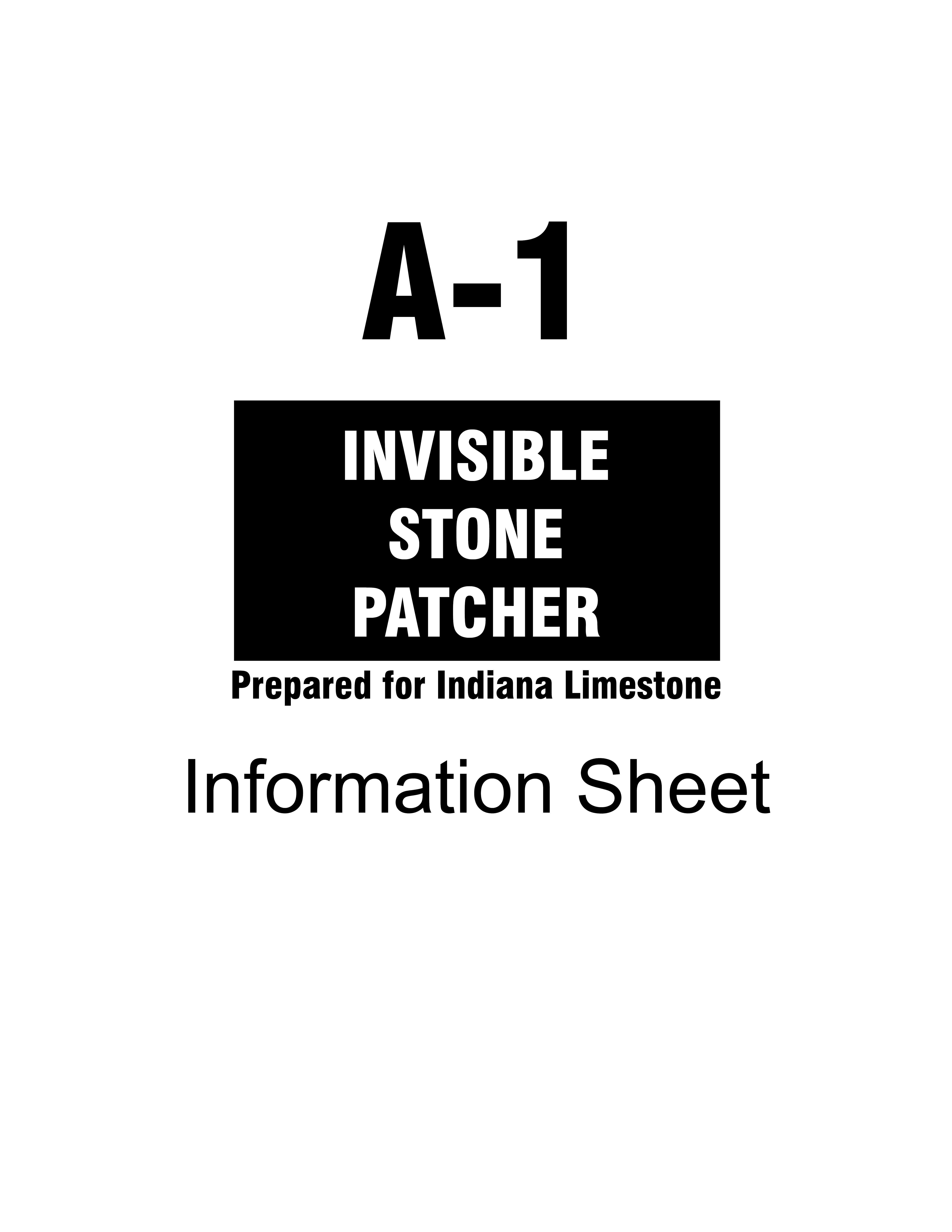 Stone Patch Information Sheet Cover